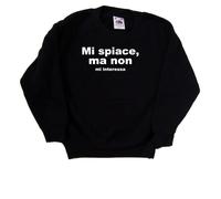 Mi spiace ma non mi interessa Felpa Bambino Simpatica
