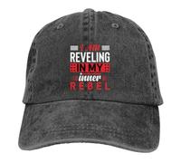 Mi STO Crogiolando nel Mio Ribelle Interiore Donna Uomini Visiera Baseball Cappellino Leggera Berretto da Baseball Cotone Cappellini da Baseball per Pesca Caccia Campeggio