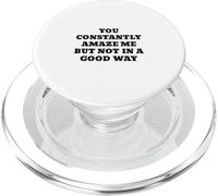 Mi stupisci costantemente ma non in modo positivo PopSockets PopGrip per MagSafe