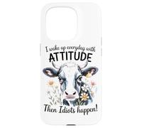 Mi Svegliavo Ogni Giorno Con Un'attitudine, Poi Sono Custodia per iPhone 15 Pro