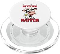 Mi sveglio con un buon atteggiamento, poi gli idioti accadono PopSockets PopGrip per MagSafe