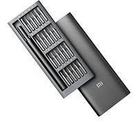 Mi Ultra Precision Cacciavite Kit 24 comuni punte per uso domestico, custodia in alluminio completamente magnetica - Un must have per piccole riparazioni