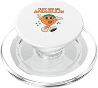 Mi vedono Aperollin Orange Cartoon PopSockets PopGrip per MagSafe