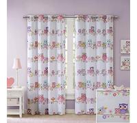 MI ZONE KIDS JLA Home INC Pannello oscurante con stampa a gufo, 127 x 213 cm, multicolore