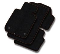 MI05-2 Set Tappetini Velluto Premium Marrone Traforato per Renault Captur II dal
