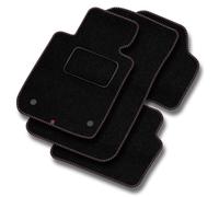 MI08-1 Set Tappetini Velluto STREAK Marrone per Mitsubishi L200 2006-2016 tappet