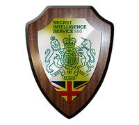 MI6 Secret Intelligence Service stemma dell'Inghilterra targa da parete #17094