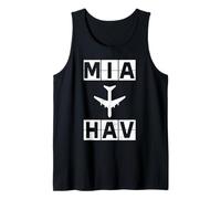 MIA a Hav Route Miami Havana Canotta