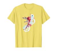 Mia And Me Mia fliegt mit Blumen Maglietta, Uomo, Limone, XXL