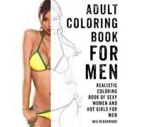 Mia Blackwood Adult Coloring Book For Men (Tascabile) Mens Coloring Books