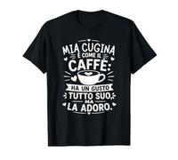 Mia Cugina È Come Il caffè Perfetta per Chi AMA Il caffè Maglietta con Stampa Grafica Economica