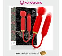 Mia Double Pleasure USB wand massaggiatore e vibratore up & down in silicone sex