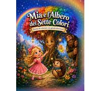 Mia e l'albero dei sette colori: Favola da colorare con giochi divertenti