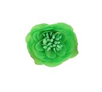MIA® Fermaglio per capelli a forma di fiore, colore verde lilla, forcine per capelli, diametro 6,9 cm