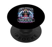 Mia figlia è la mia angelo-custode in cielo Madri Dolore PopSockets PopGrip Adesivo