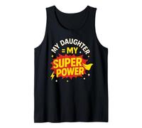 Mia figlia è la mia eroina dei superpoteri Dad Day Canotta