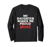 Mia Figlia Mi Fa Rompere Orgoglioso papà da Figlia Padre Maglia a Manica