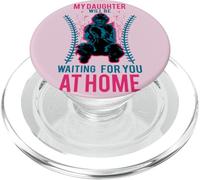 Mia figlia ti aspetterà a casa Softball PopSockets PopGrip per MagSafe