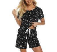MIA LUCCE Pigiama corto da donna, taglie S-2XL