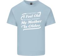 Mia Madre È Anziani 30th 40th 50th Compleanno T-Shirt Ragazzi Ragazze