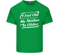 Mia Madre È Anziani 30th 40th 50th Compleanno T-Shirt Ragazzi Ragazze