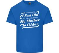 Mia Madre È Anziani 30th 40th 50th Compleanno T-Shirt Ragazzi Ragazze