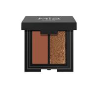 Mia Make Up - Double Match eyeshadow duo Palette ombretti 38 g Marrone unisex