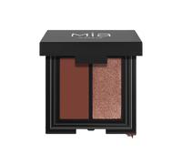 Mia Make Up - Double Match eyeshadow duo Palette ombretti 38 g Marrone unisex