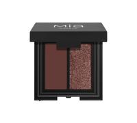 Mia Make Up - Double Match eyeshadow duo Palette ombretti 38 g Marrone unisex