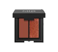 Mia Make Up - Double Match eyeshadow duo Palette ombretti 38 g Marrone unisex