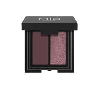 Mia Make Up - Double Match eyeshadow duo Palette ombretti 38 g Marrone unisex