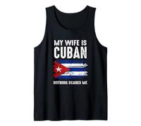 Mia Moglie È Cuban Nulla Scare Me Vintage libertà Gratis Cuba Canotta