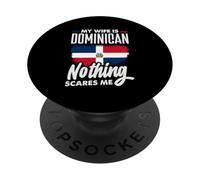 Mia moglie è dominicana niente mi spaventa PopSockets PopGrip Adesivo