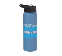 Mia moglie è un dottore divertente per marito Stainless Steel Insulated Water Bottle