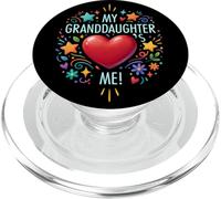 Mia nipote mi ama (a forma di cuore)! - V2 PopSockets PopGrip per MagSafe