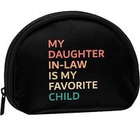 Mia nuora è il mio bambino preferito Portamonete Portafoglio Donna e ragazza Borsa alla moda carina Portamonete Portachiavi Borsa da donna Regalo