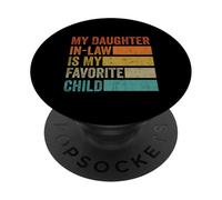 Mia nuora è la mia bambina preferita Divertente umorismo familiare PopSockets PopGrip Adesivo