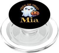 Mia Personalizzato Nome Carino Fantasma Halloween PopSockets PopGrip per MagSafe