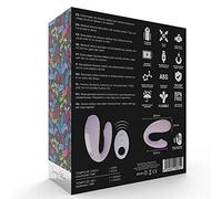 Mia Rin Remote Control Partner Vibratore Purple 9 cm