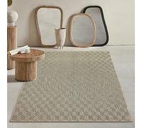 Mia´s Teppiche Kinsley - Tappeto resistente per interni ed esterni, effetto iuta naturale, resistente alle intemperie