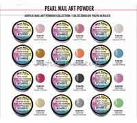 Mia Secret Pearl Acrilico Unghie Polvere Arte Collezione 12 Colori A Scegli Tra