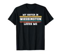 Mia Sorella a Washington Mi AMA retrò Vintage Americano Maglietta