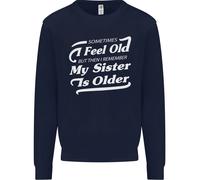 Mia Sorella È Più Grande Felpa Jumper Per Compleanno 30 40 50