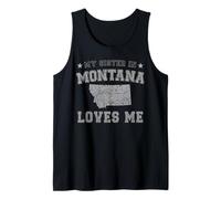 Mia Sorella in Montana AMA Me America Vintage Stato Canotta