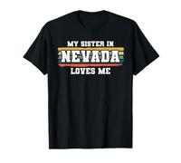 Mia Sorella in Nevada Mi AMA retrò Vintage Americano Maglietta