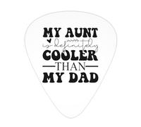 Mia zia è decisamente più cool di mio padre Plettri per chitarra Plettri per chitarra basso 12 pezzi