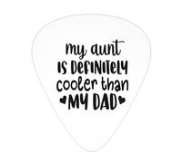 Mia zia è decisamente più cool di mio padre Plettri per chitarra Plettri per chitarra basso 12 pezzi