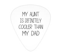 Mia zia è decisamente più cool di mio padre Plettri per chitarra Plettri per chitarra basso 12 pezzi
