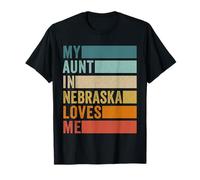 Mia zia in Nebraska mi ama nipote nipote Maglietta