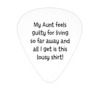 Mia zia si sente in colpa Plettri per chitarra Plettri per chitarra basso 12 pezzi